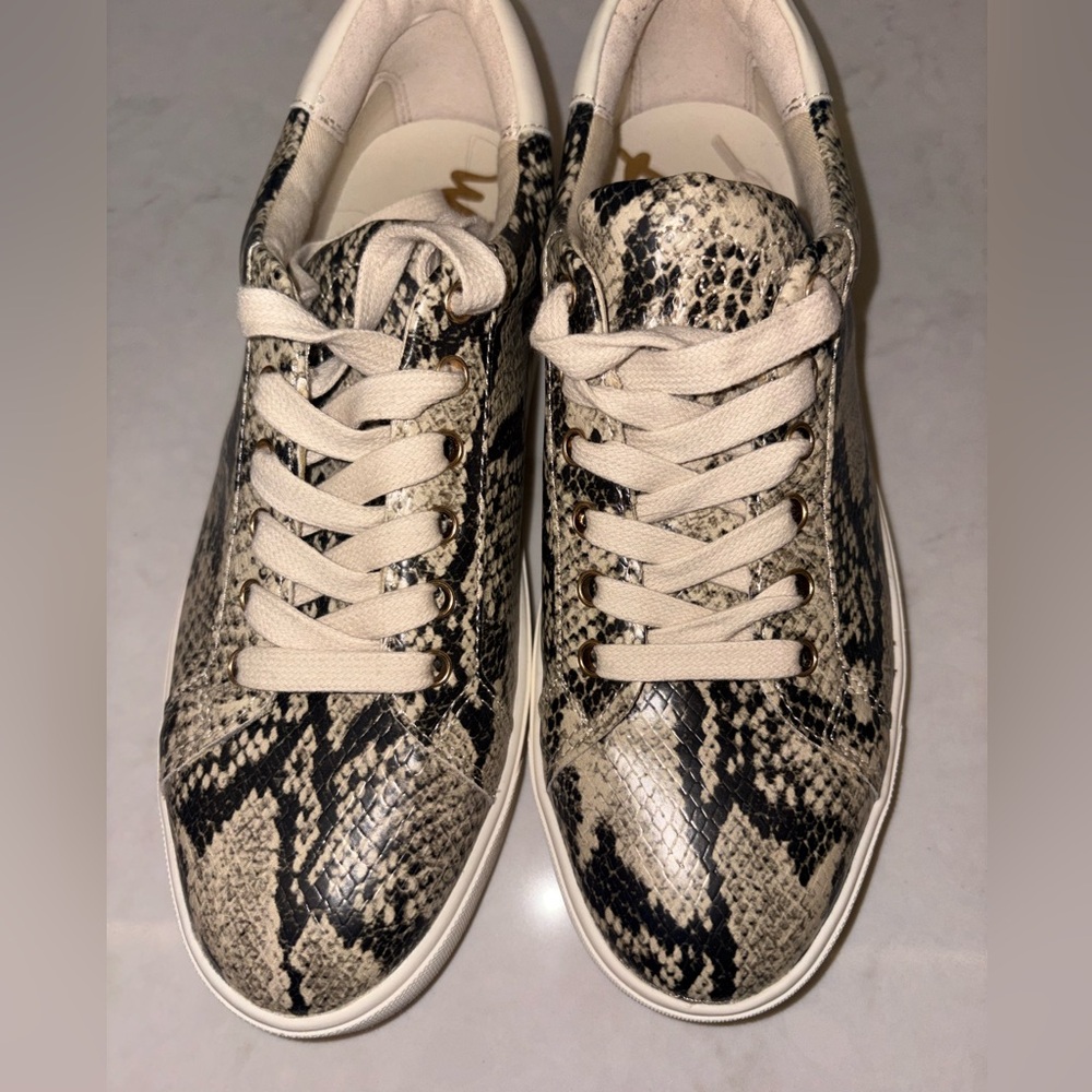 Sam Edelman Ethyl Snakeskin Sneaker